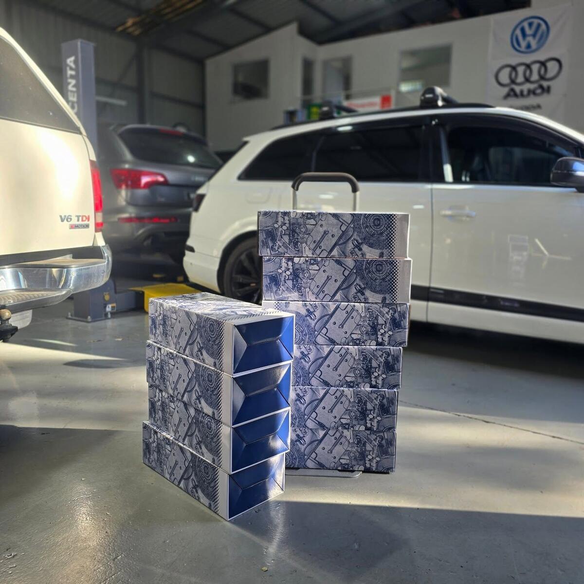 Genuine parts ready to fit an Audi Q7